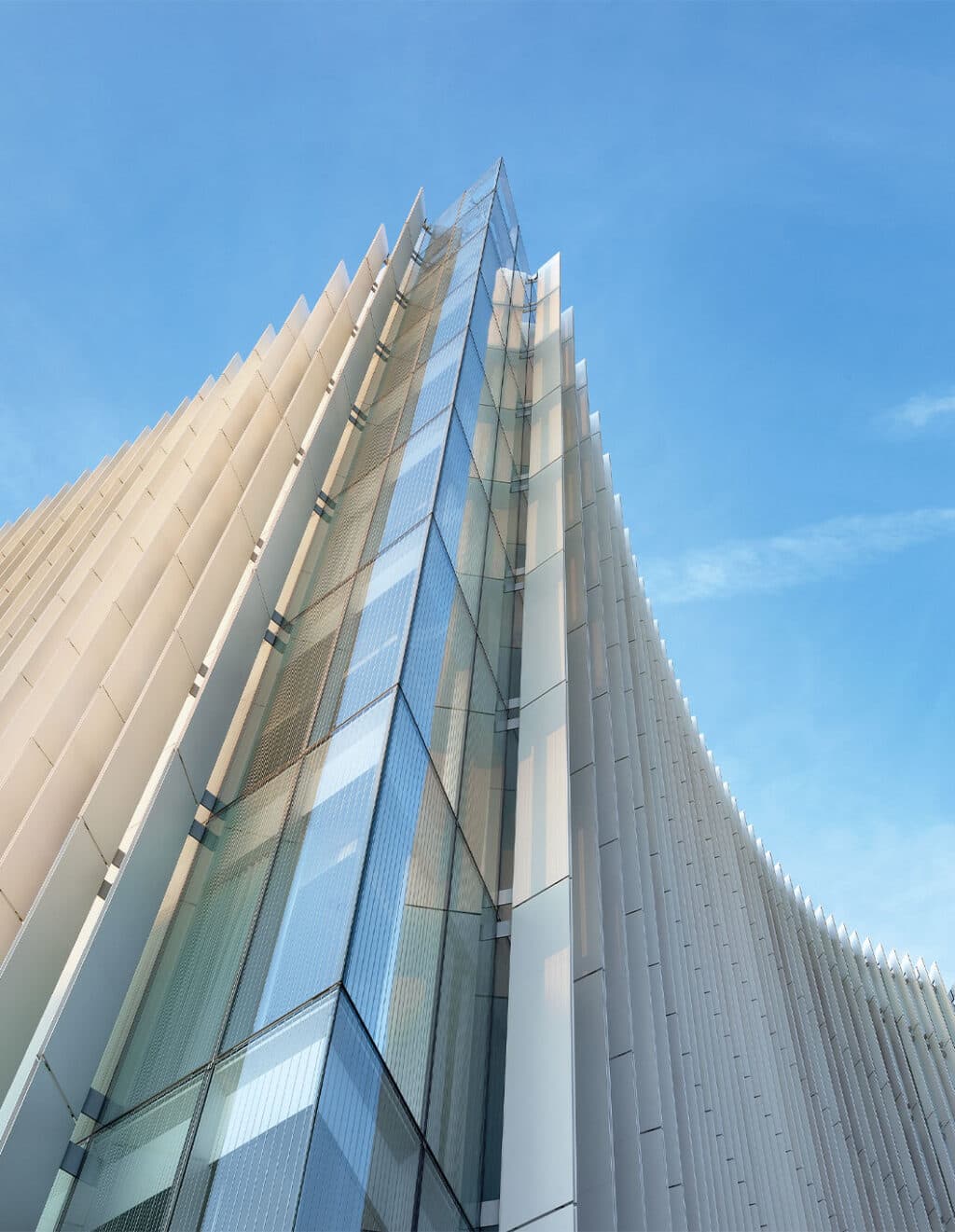 Exterior façade cladding